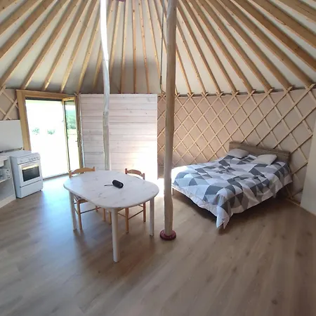 Chaleureuse Yourte A La Campagne Luksustelt *