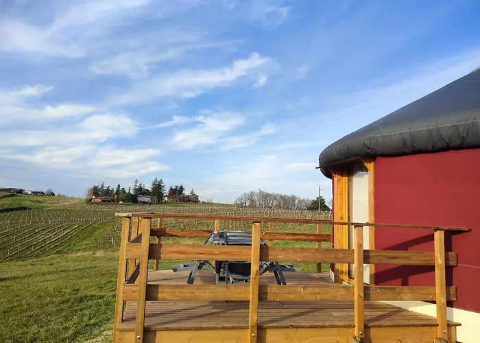 Glamping Chaleureuse Yourte A La Campagne